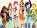 Jeu Collection de puzzle Winx Club  en ligne