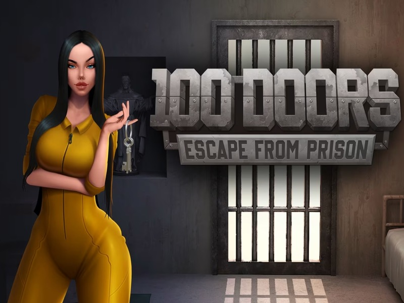 Jeu 100 portes s'évadent de prison en ligne