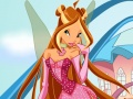 Jeu Winx Club: Flora Dressup  en ligne