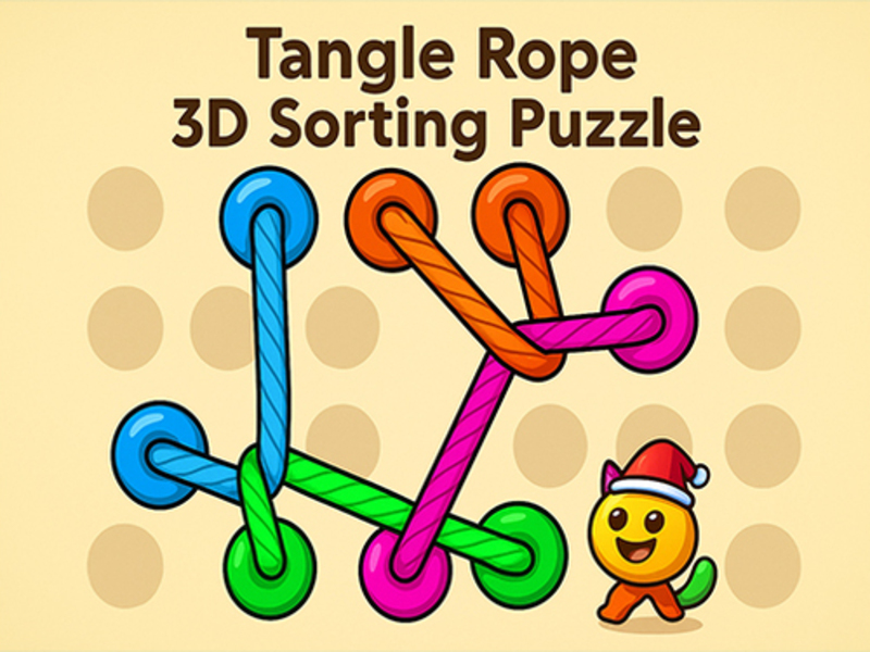 Jeu Hazel Tangle Corde 3d: Tri Puzzle en ligne