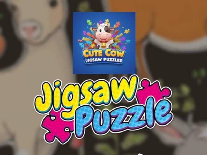 Jeu Puzzles de puzzle mignon de vache en ligne