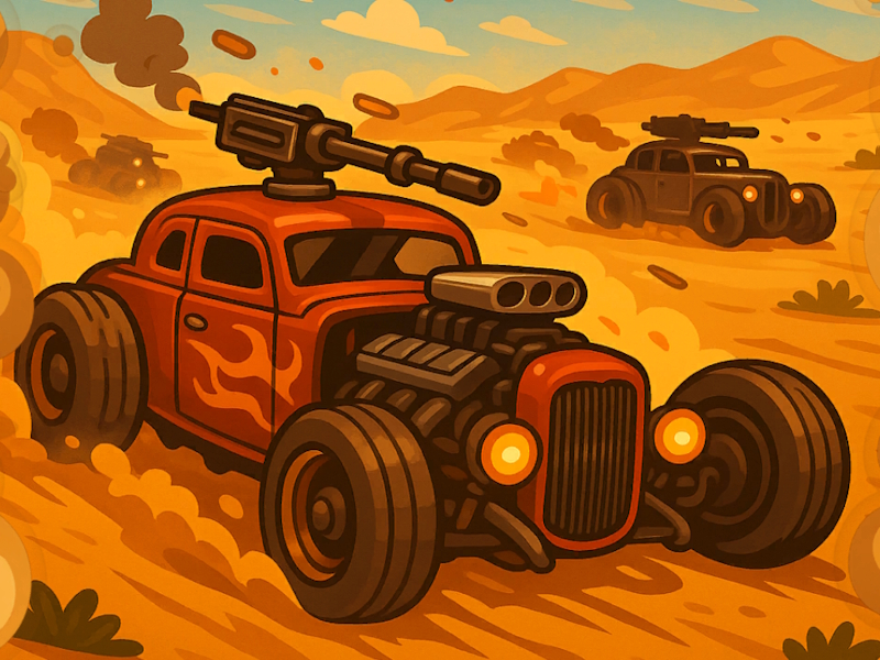 Jeu Stars de l'arène des hot rods en ligne