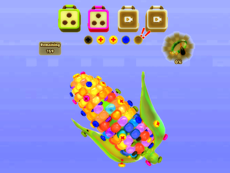 Jeu Puzzle de tri à vis: broche 3D en ligne