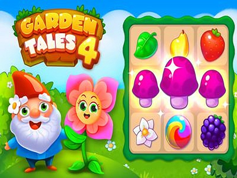 Jeu Contes de jardin 4 en ligne