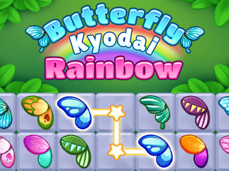 Jeu Butterfly Kyodai Rainbow en ligne