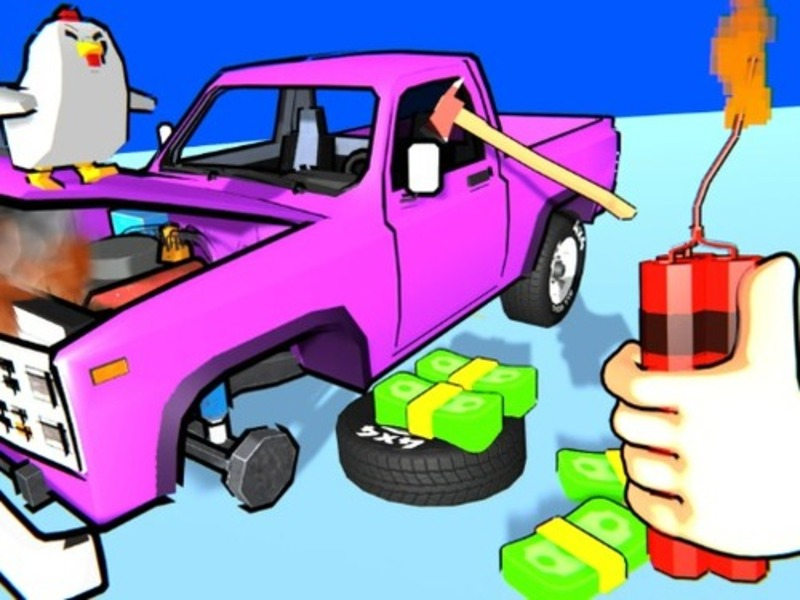 Jeu Smassez la voiture en morceaux! en ligne