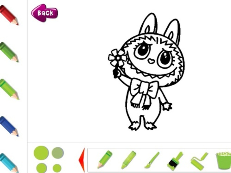 Jeu Coloriages labubu en ligne