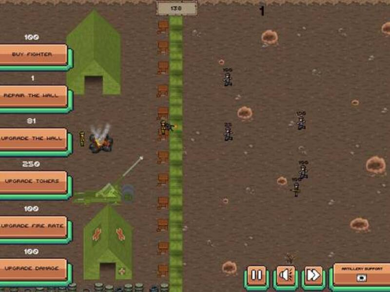 Jeu Défense de première ligne de la Seconde Guerre mondiale en ligne