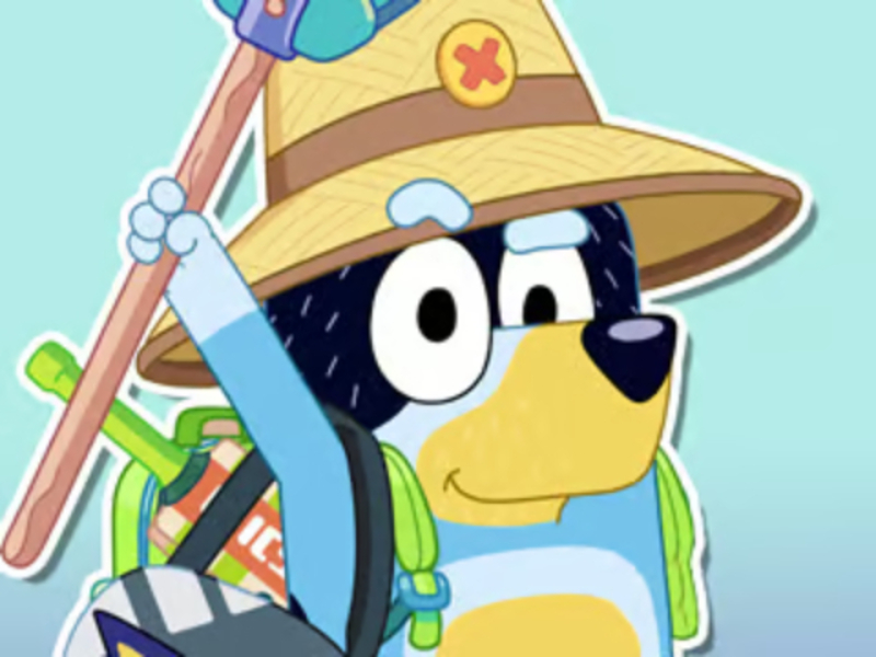 Jeu Puzzle de puzzle: Bluey Bonne fête des pères en ligne
