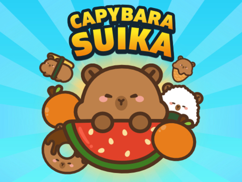 Jeu Capybara Suika en ligne