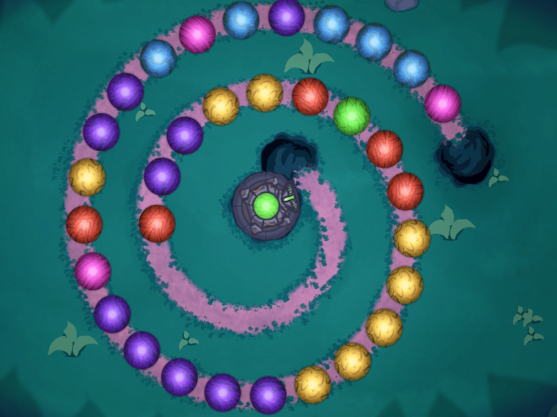 Jeu Spirale en marbre en ligne