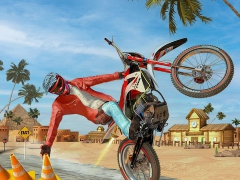 Jeu Course de motocross en ligne