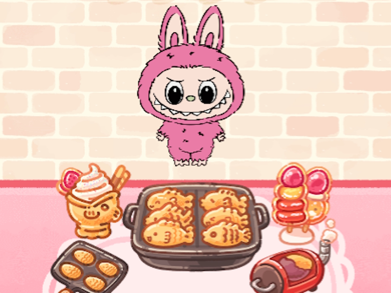 Jeu Labubu Doll mukbang asmr débloqué en ligne