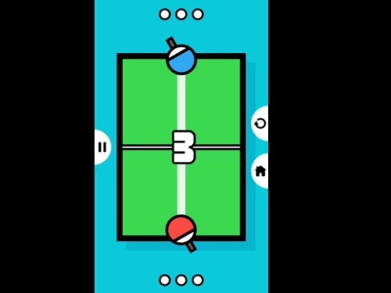 Jeu Table de tennis de ping-pong 2D en ligne