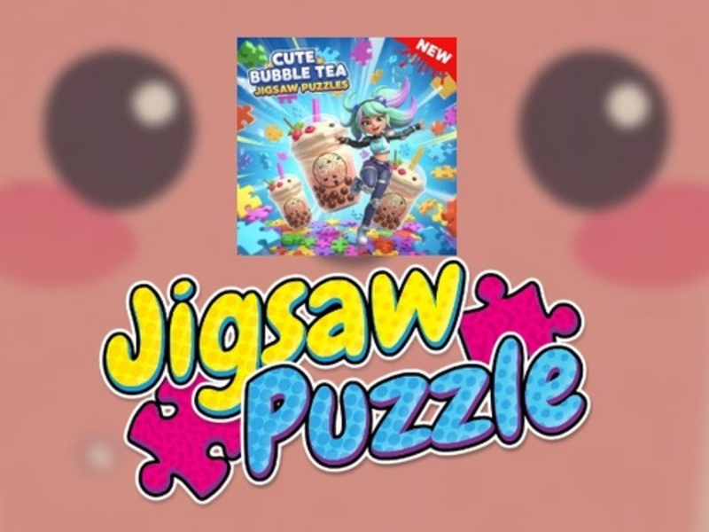 Jeu Puzzles de puzzles à thé à bulles mignons en ligne