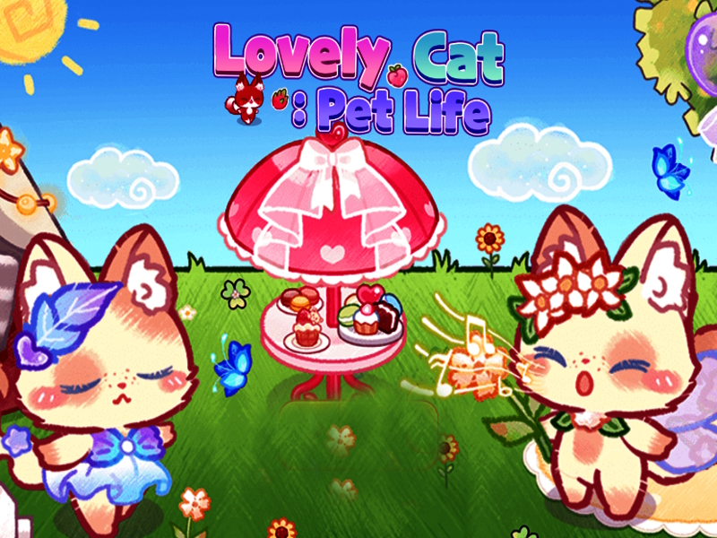 Jeu Belle chat: vie d'animaux en ligne