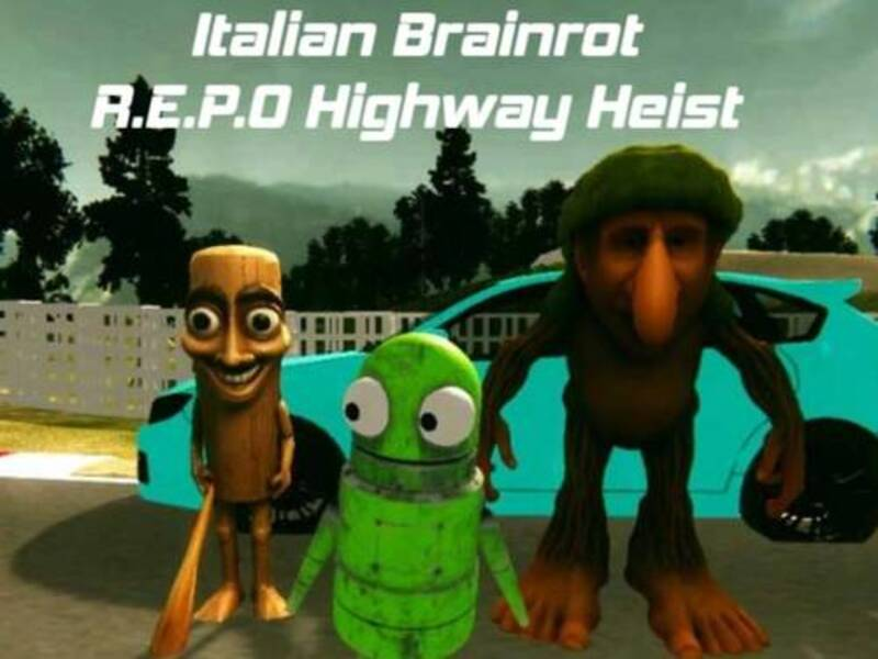 Jeu Brainrot italien R. E. P. O carit d'autoroute en ligne
