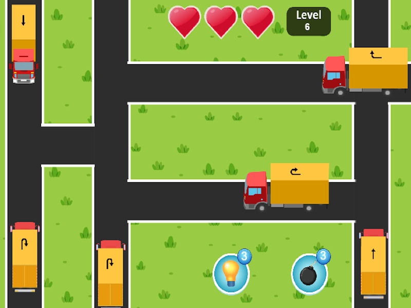 Jeu Piège à circulation en ligne