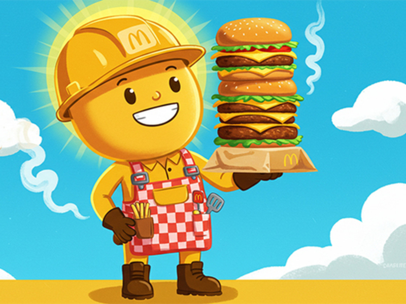 Jeu Magnat du hamburger en ligne