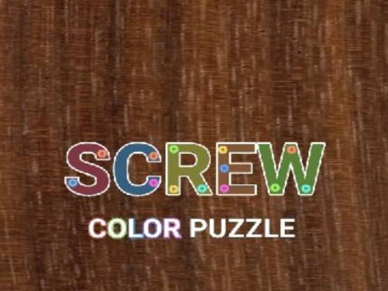 Jeu Casse-tête de couleur à vis en ligne