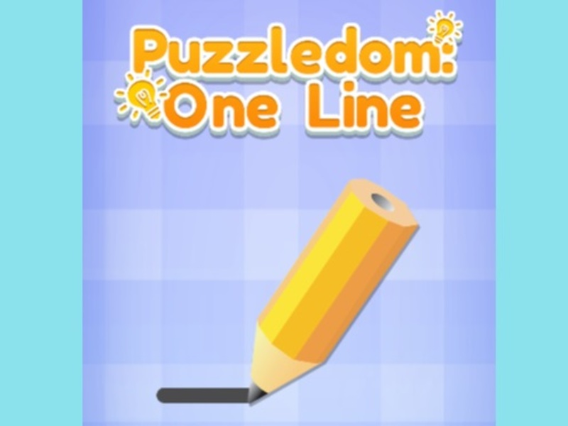 Jeu Puzzledom: une ligne en ligne