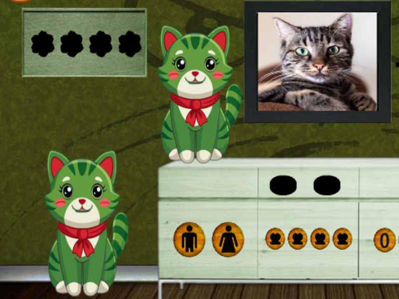 Jeu Trouvez le curieux chat bizarre en ligne