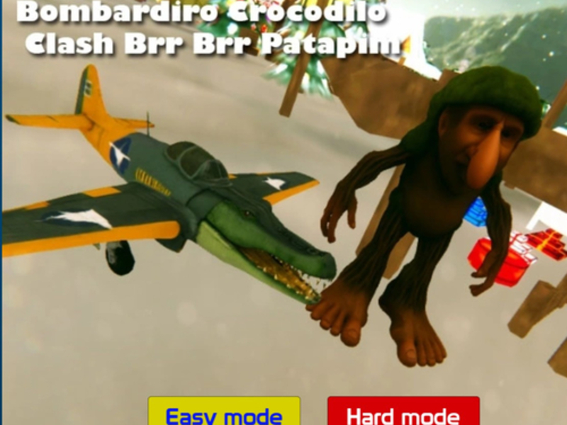 Jeu Bombardiro Crocodilo Clash Brr Brr Patapim en ligne
