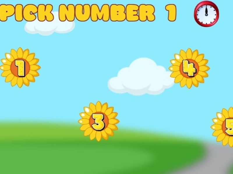 Jeu Choisissez le numéro en ligne