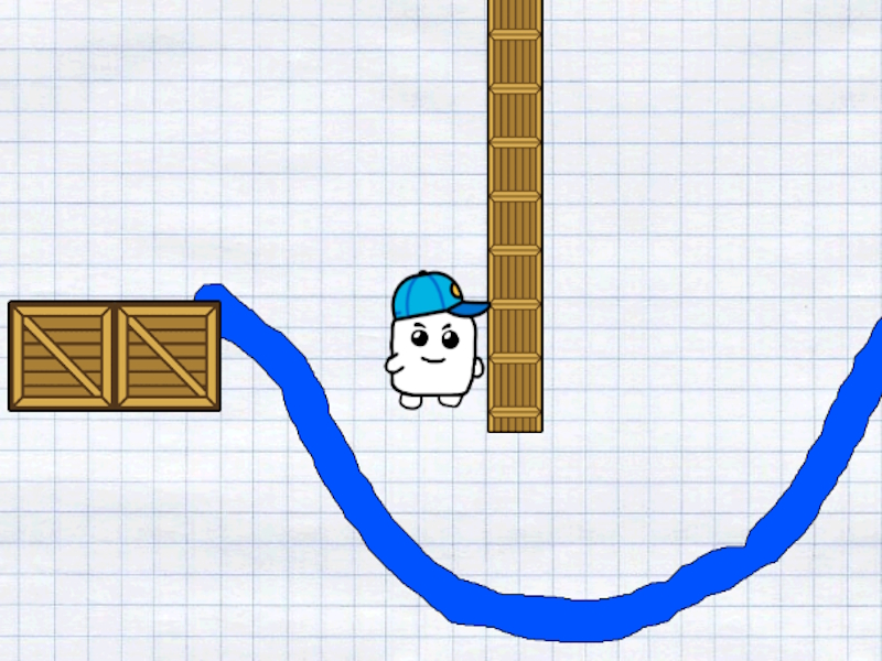 Jeu Dessinez un chemin vers la ligne d'arrivée! en ligne