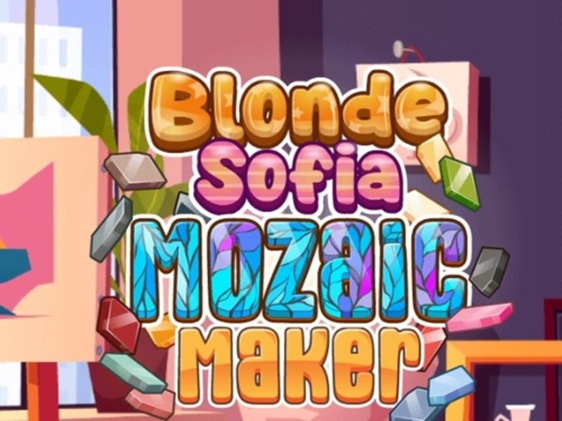 Jeu Sofia blonde: fabricant de mozaïque en ligne