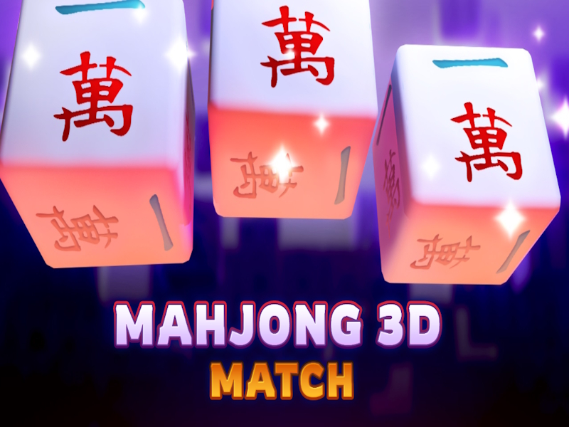 Jeu Mathjong 3D Match en ligne