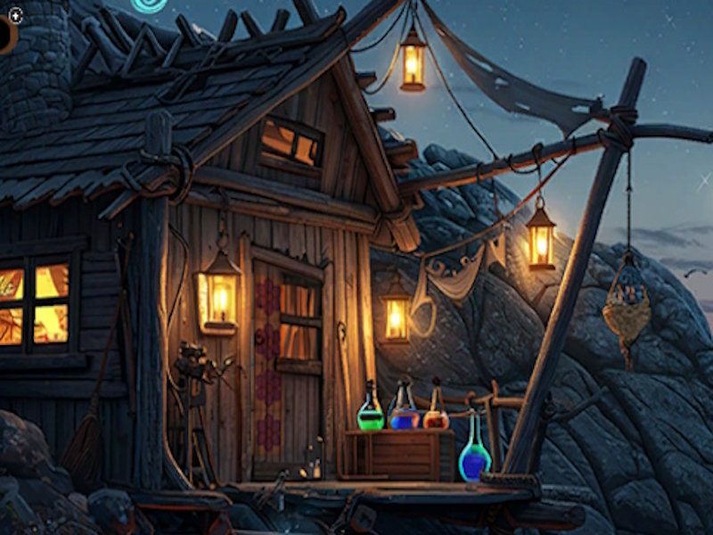 Jeu Évasion de la sorcière sacrée en ligne