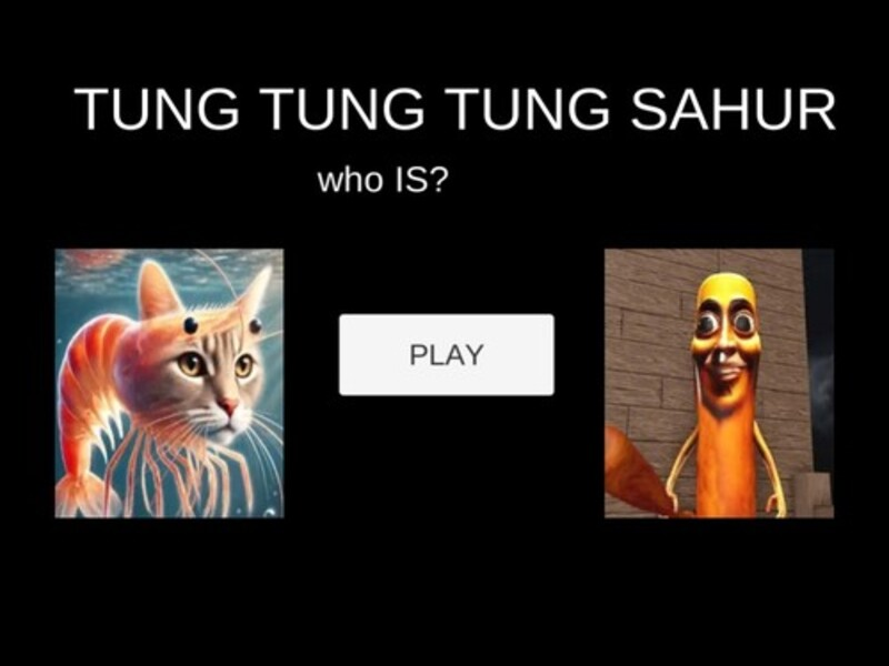 Jeu Tung tung tung sahur qui est? en ligne
