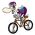 Vélo de course en ligne
